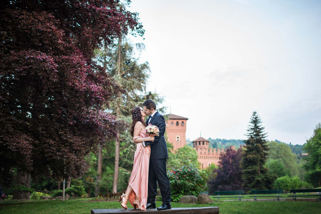Свадьба в Италии, свадебный фотограф в Турине, регион Пьемонт